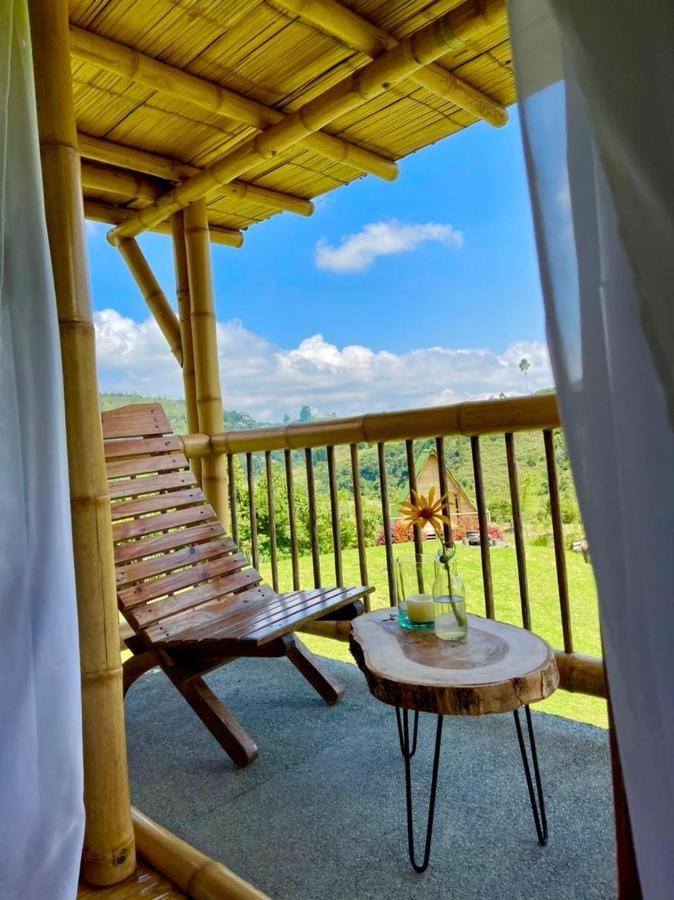 Glamping La Herradura Santa Rosa de Cabal Eksteriør billede