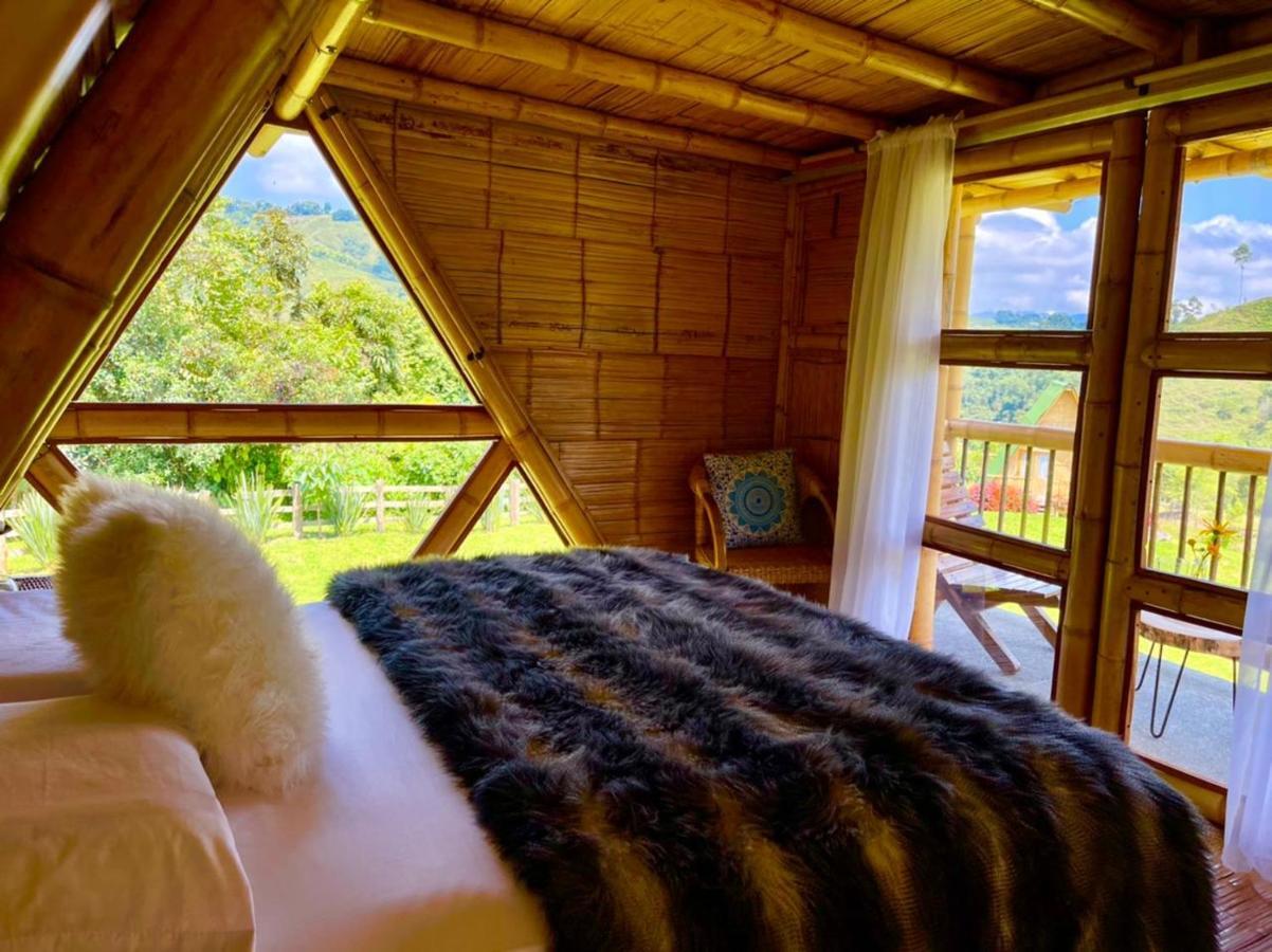 Glamping La Herradura Santa Rosa de Cabal Eksteriør billede