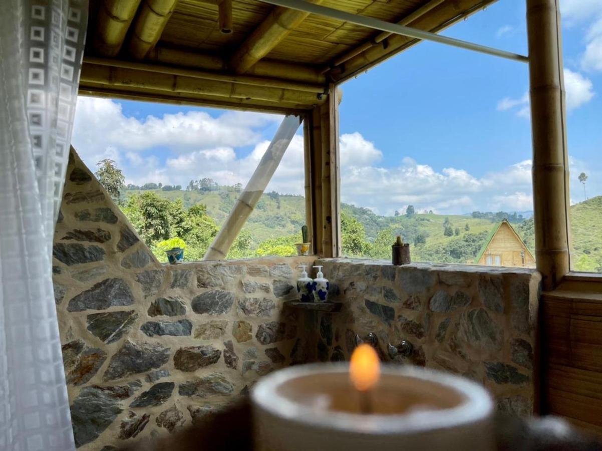 Glamping La Herradura Santa Rosa de Cabal Eksteriør billede