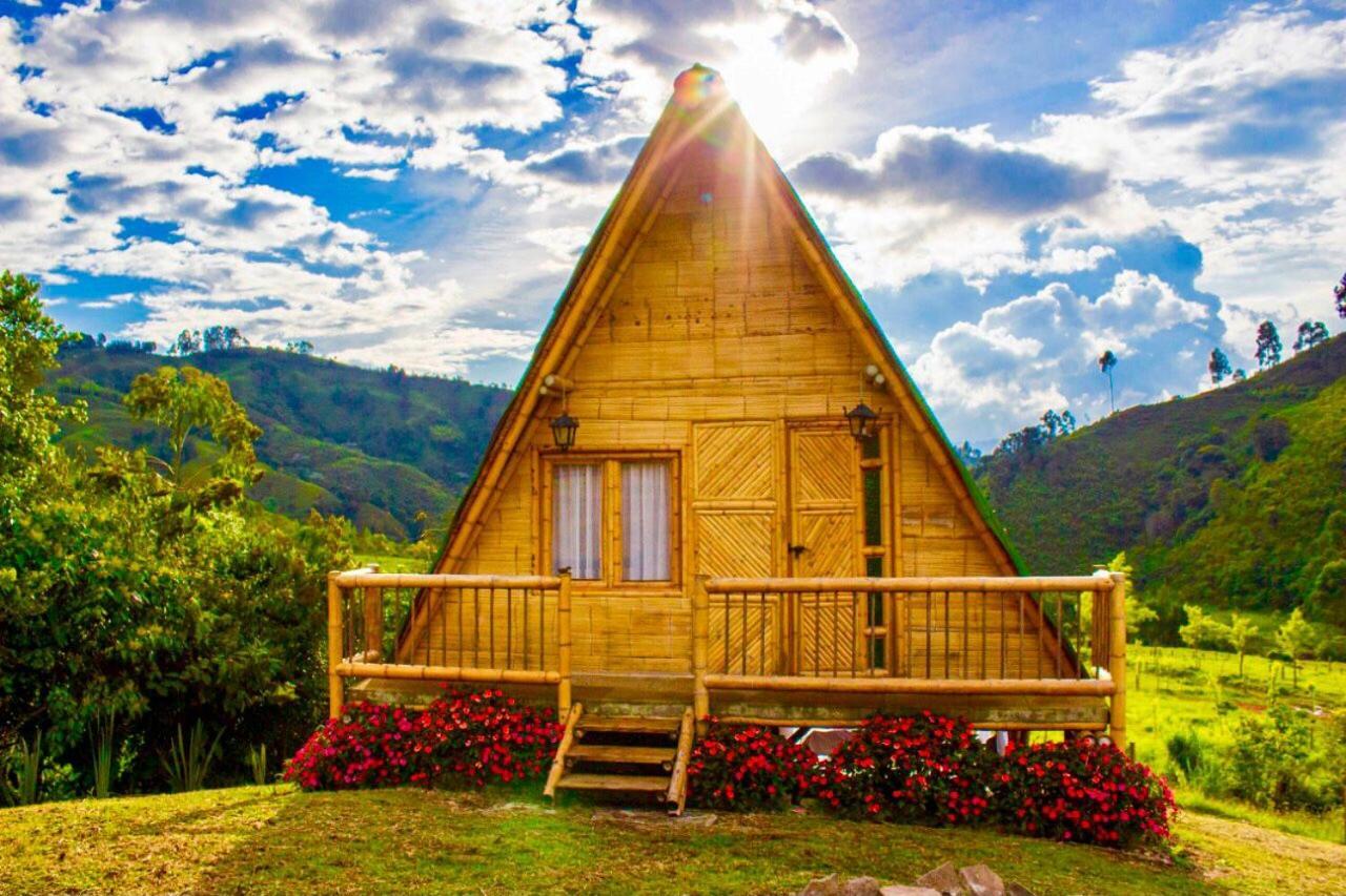 Glamping La Herradura Santa Rosa de Cabal Eksteriør billede