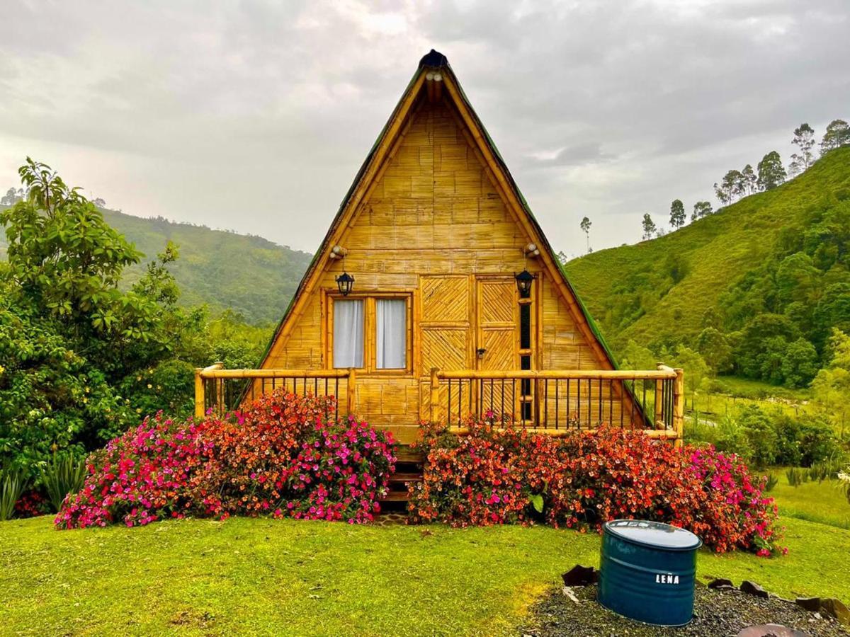 Glamping La Herradura Santa Rosa de Cabal Eksteriør billede