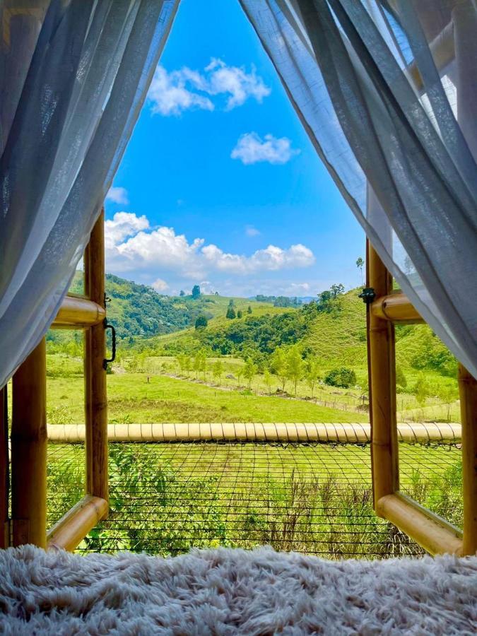 Glamping La Herradura Santa Rosa de Cabal Eksteriør billede