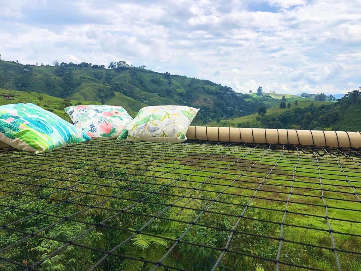 Glamping La Herradura Santa Rosa de Cabal Eksteriør billede