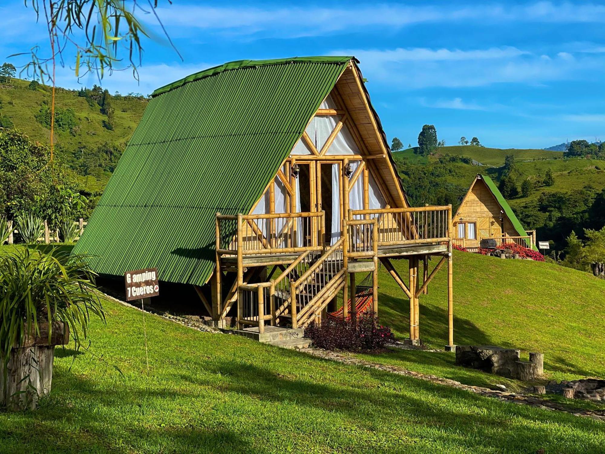 Glamping La Herradura Santa Rosa de Cabal Eksteriør billede