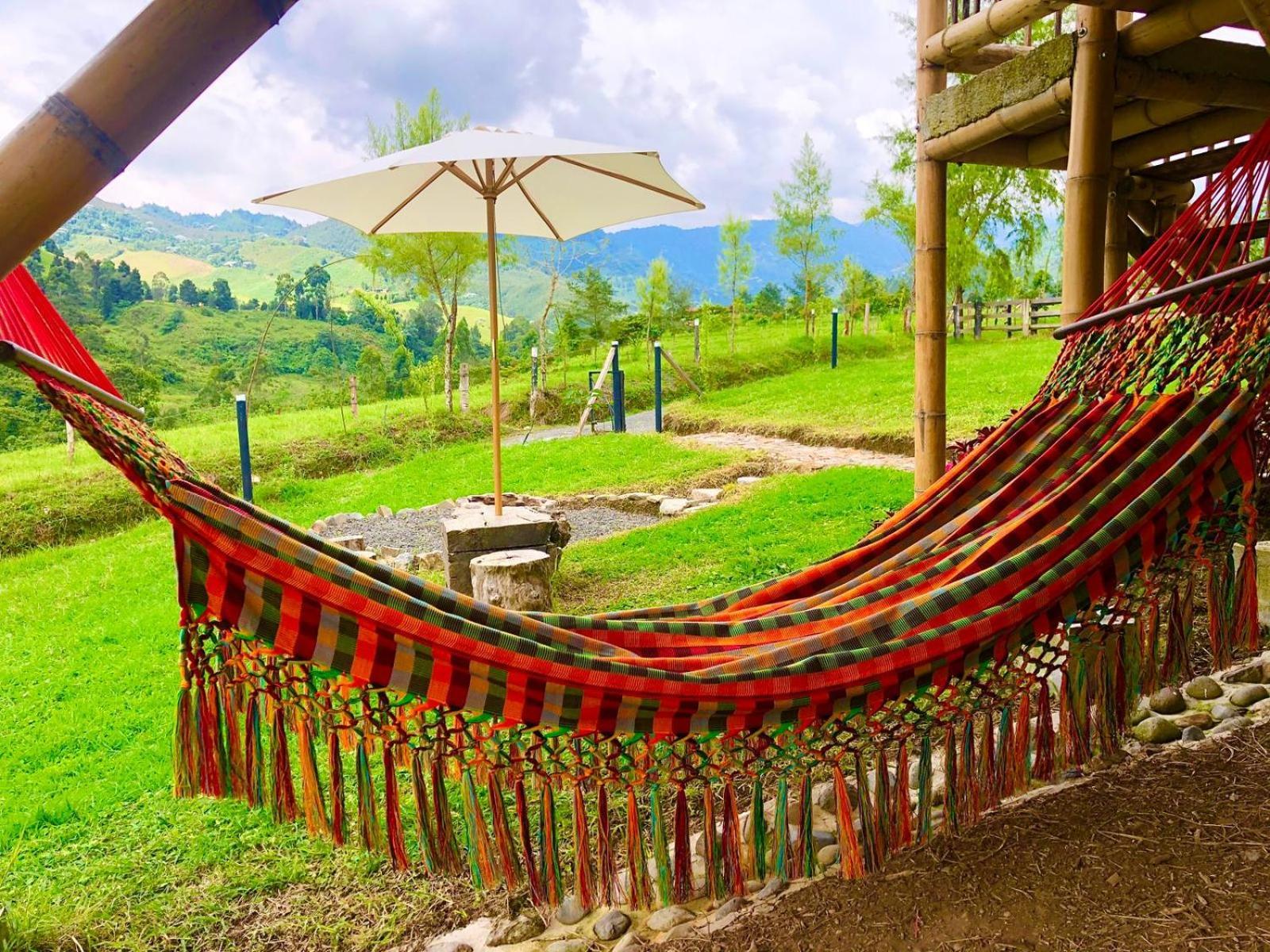 Glamping La Herradura Santa Rosa de Cabal Eksteriør billede