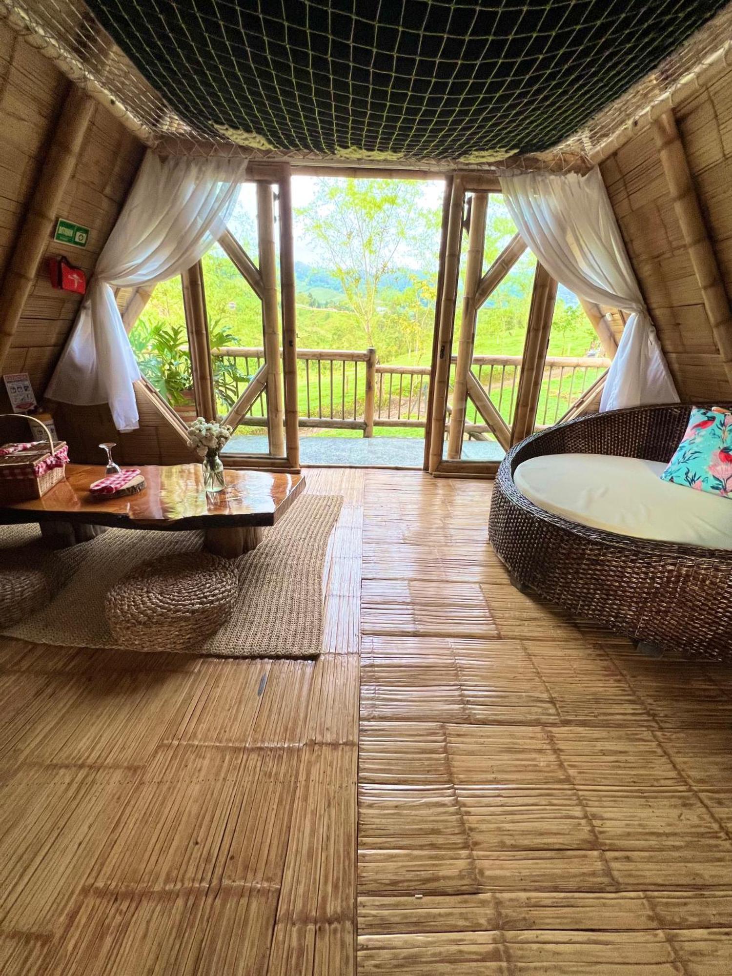 Glamping La Herradura Santa Rosa de Cabal Eksteriør billede
