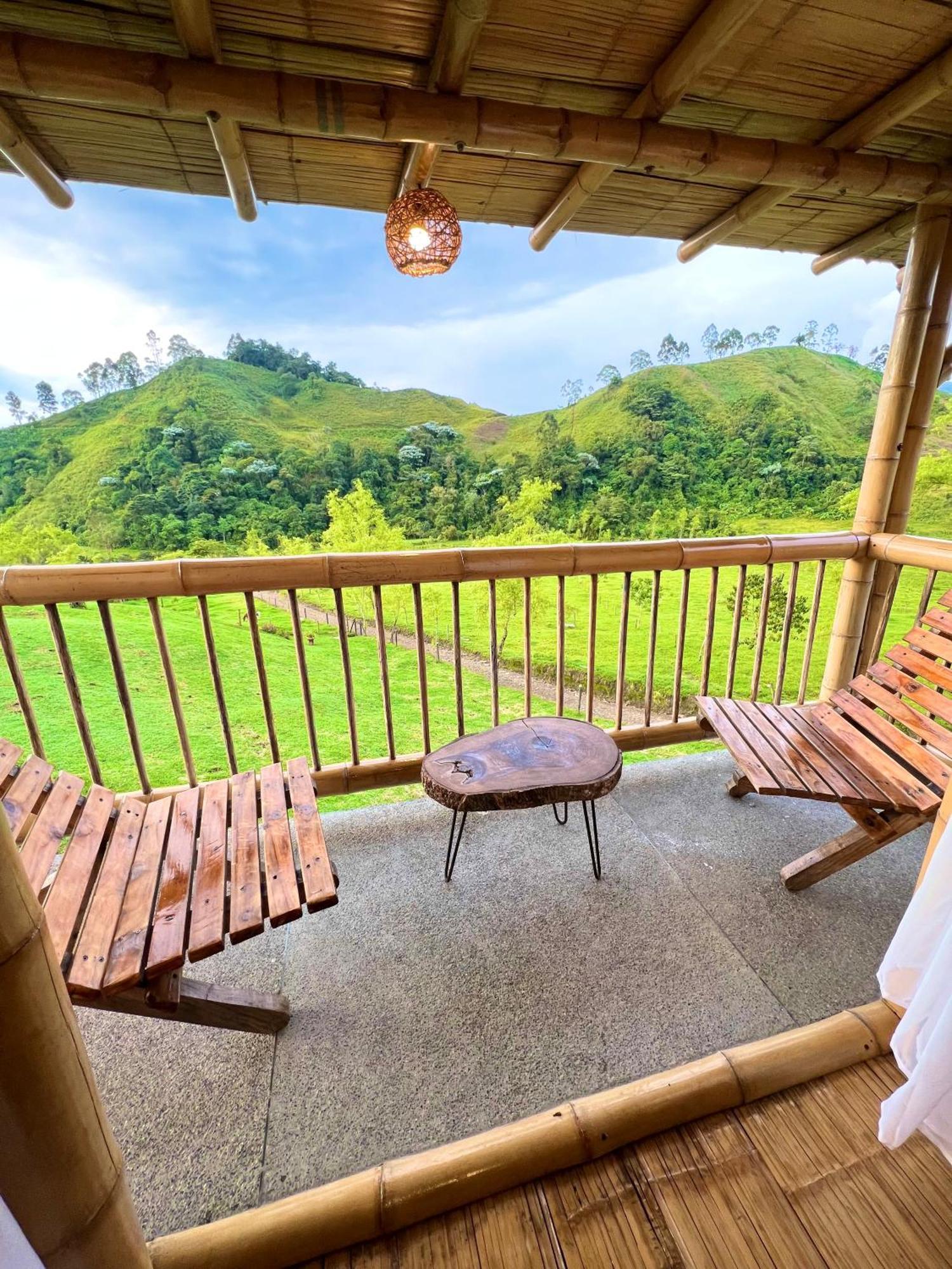 Glamping La Herradura Santa Rosa de Cabal Eksteriør billede