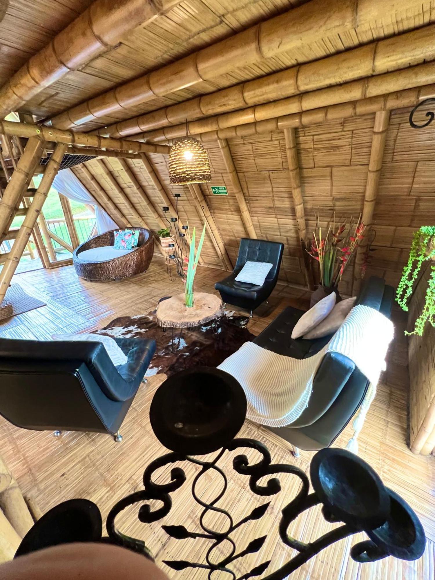 Glamping La Herradura Santa Rosa de Cabal Eksteriør billede