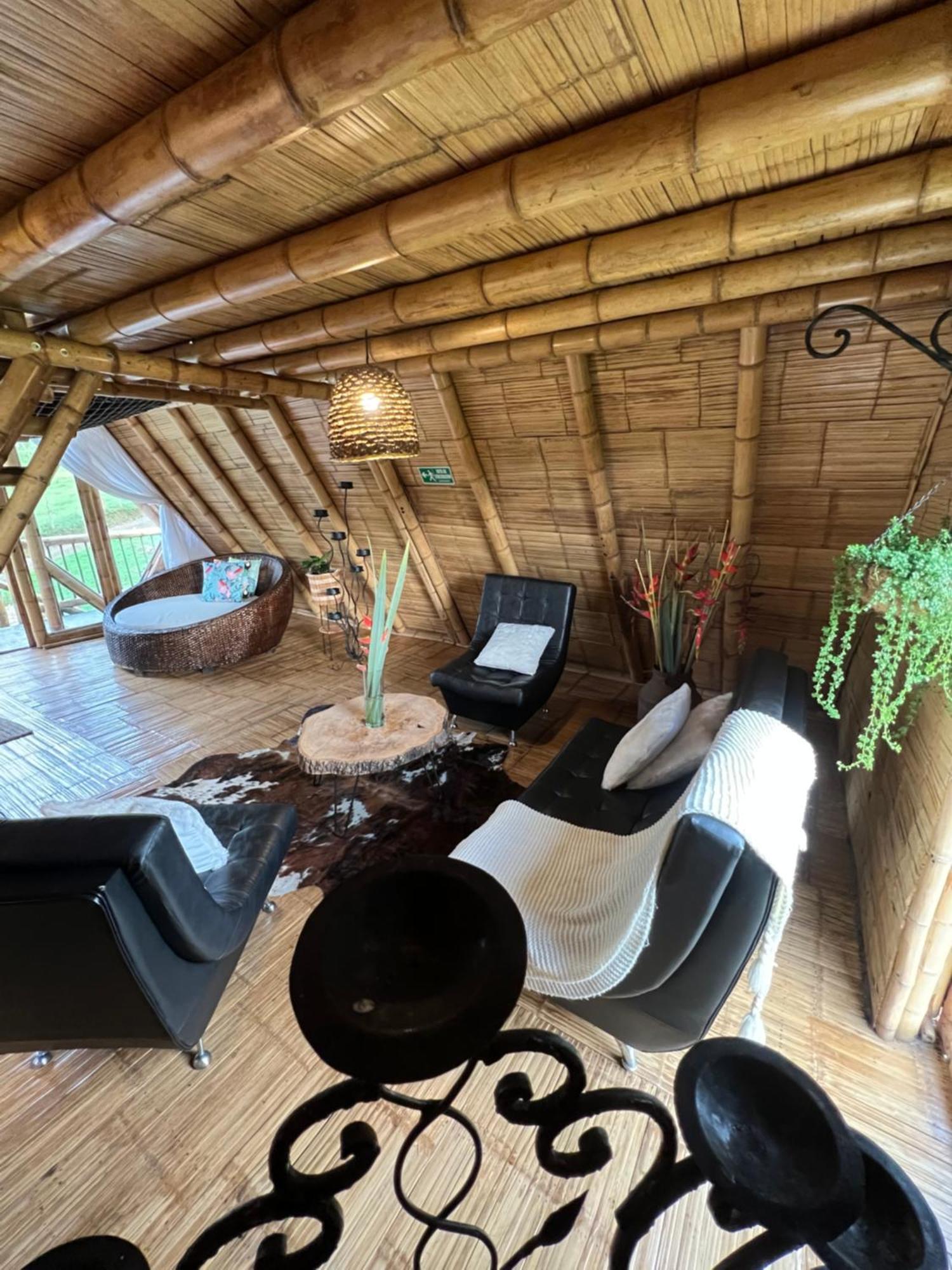 Glamping La Herradura Santa Rosa de Cabal Eksteriør billede