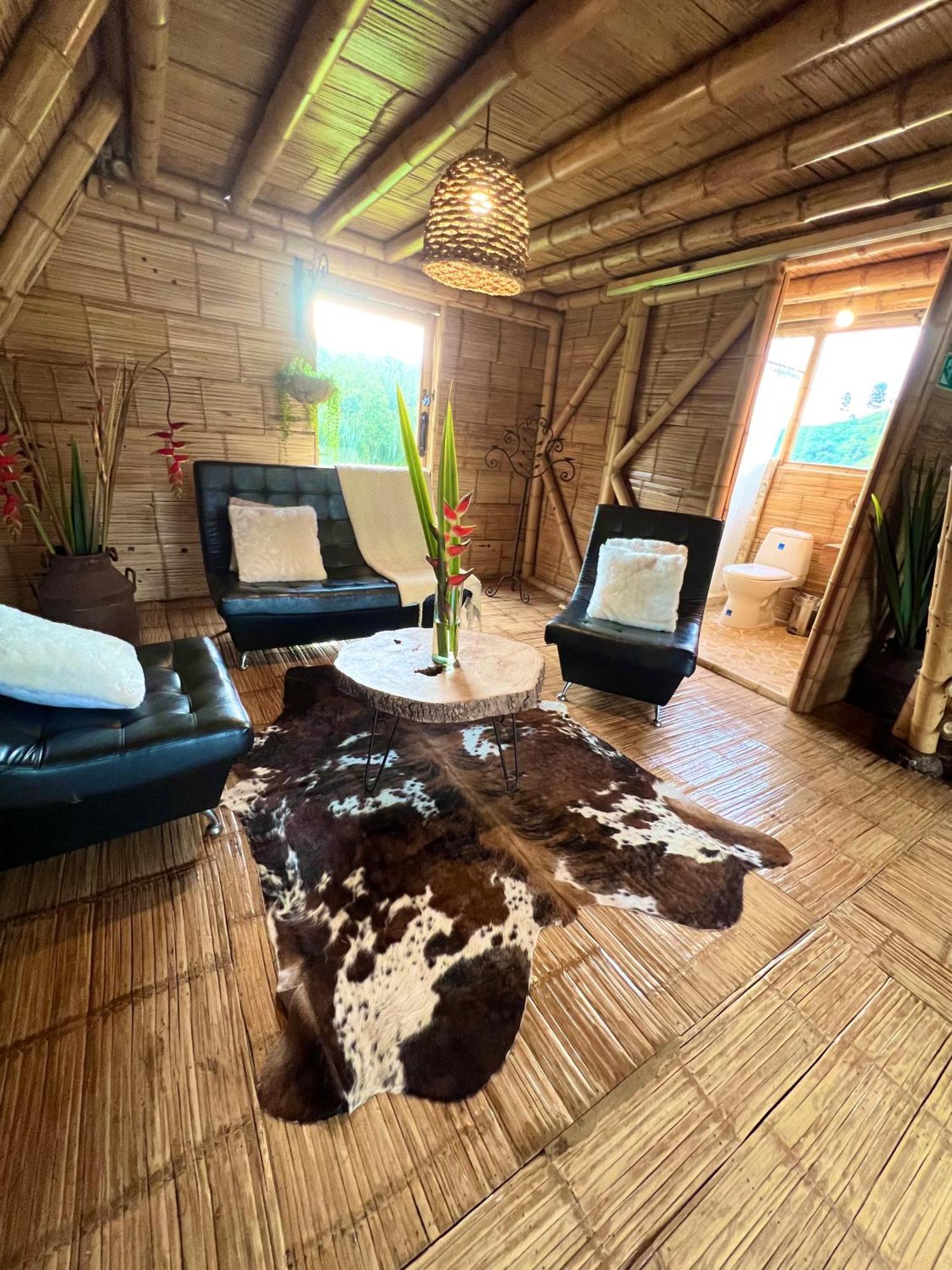 Glamping La Herradura Santa Rosa de Cabal Eksteriør billede