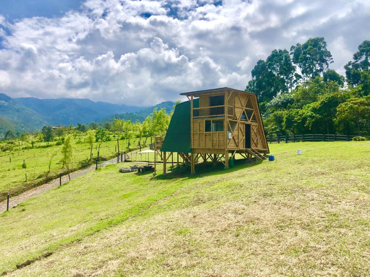 Glamping La Herradura Santa Rosa de Cabal Eksteriør billede