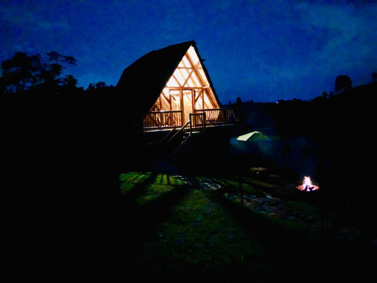 Glamping La Herradura Santa Rosa de Cabal Eksteriør billede