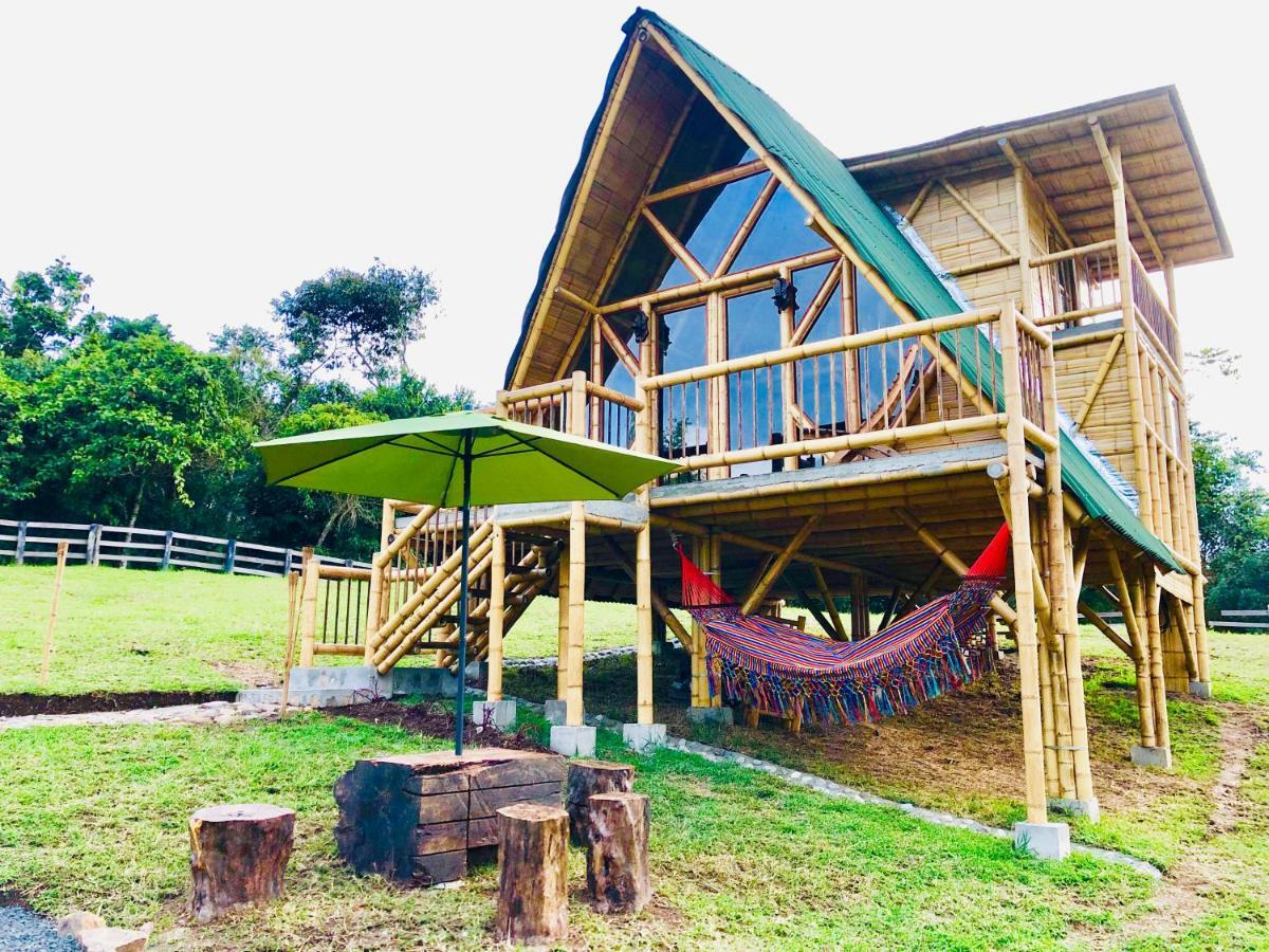 Glamping La Herradura Santa Rosa de Cabal Eksteriør billede